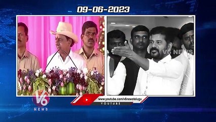 War Of Words Between CM KCR and Revanth Reddy | Dharani Portal | V6 News