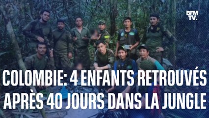 "Nous sommes reconnaissants envers Dieu"  Les quatre enfants disparus dans la jungle colombienne retrouvés vivants après 40 jours