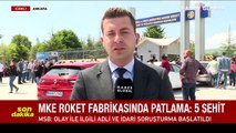 MKE Roket ve Patlayıcı Fabrikası'ndaki patlamadan acı haber