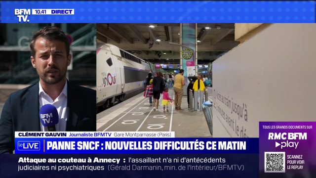 Paris: le trafic toujours perturbé ce samedi matin à la gare Montparnasse