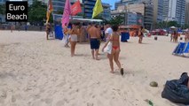 LEBLON BEACH , RIO DE JANEIRO, BRAZIL
