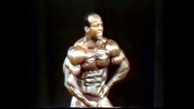 Albert Beckles Posing Routine - Mr. Olympia 1984