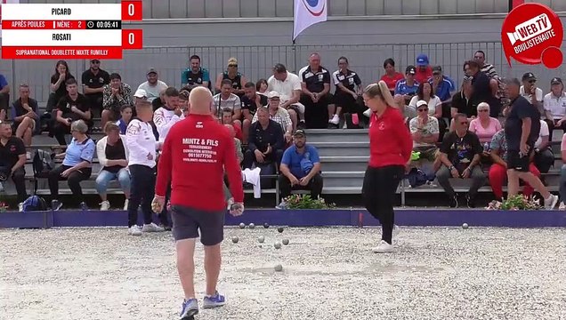 Rumilly - Juin 2023 : Supranational doublette mixte à pétanque