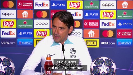 Simone Inzaghi : "Nous nous battrons centimètre par centimètre"
