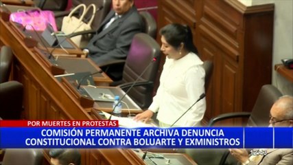 Otorgan 15 días a la Subcomisión para investigar a Betssy Chávez por tráfico de influencias