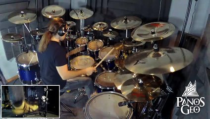 Symphony X - Eve of Seduction | Isolated Drums | Panos Geo