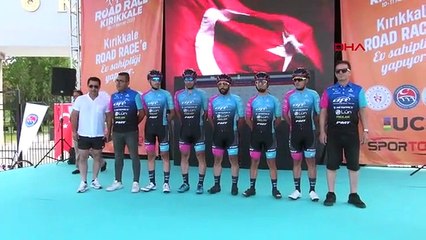 Uluslararası 'Road Race Kırıkkale 2.2' Bisiklet Yarışları Başladı