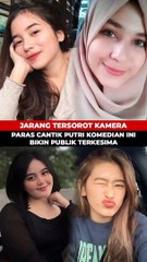 Jarang Tersorot Kamera, Paras Cantik Putri Komedian Ini Bikin Publik Terkesima