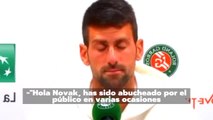 Preguntan a Djokovic por los abucheos de la grada frente a Carlos y suelta esto: va a dar que hablar en la final