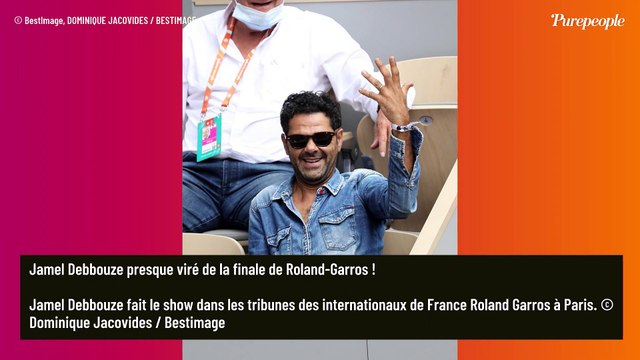 Jamel Debbouze viré de la finale de Roland-Garros ? Son attitude problématique en plein match
