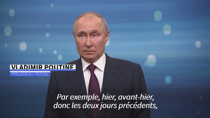 Contre-offensive ukrainienne: Poutine dit que des "combats intenses" durent plusieurs jours