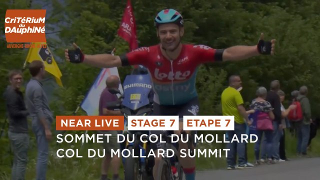 Campenaerts au sommet du Col du Mollard / Campenaerts at the Col du Mollard - Étape 7 / Stage 7 - #Dauphiné 2023