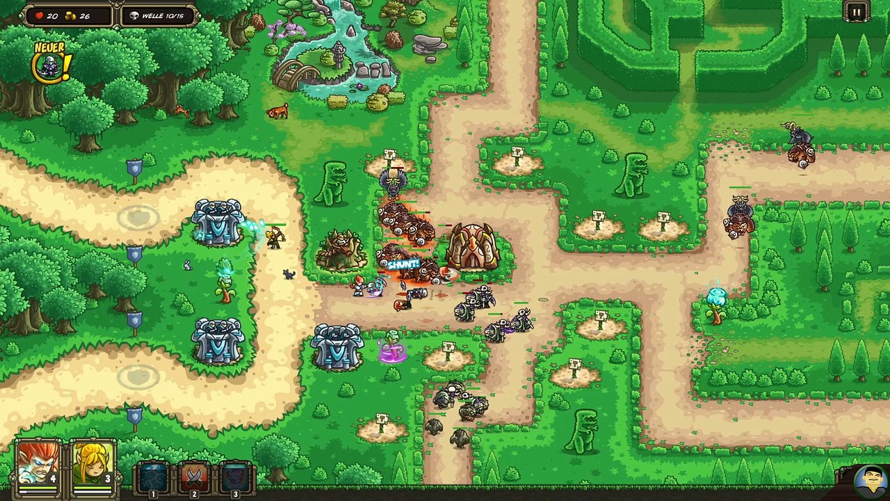 Kampfmönche! | Kingdom Rush Origins 4