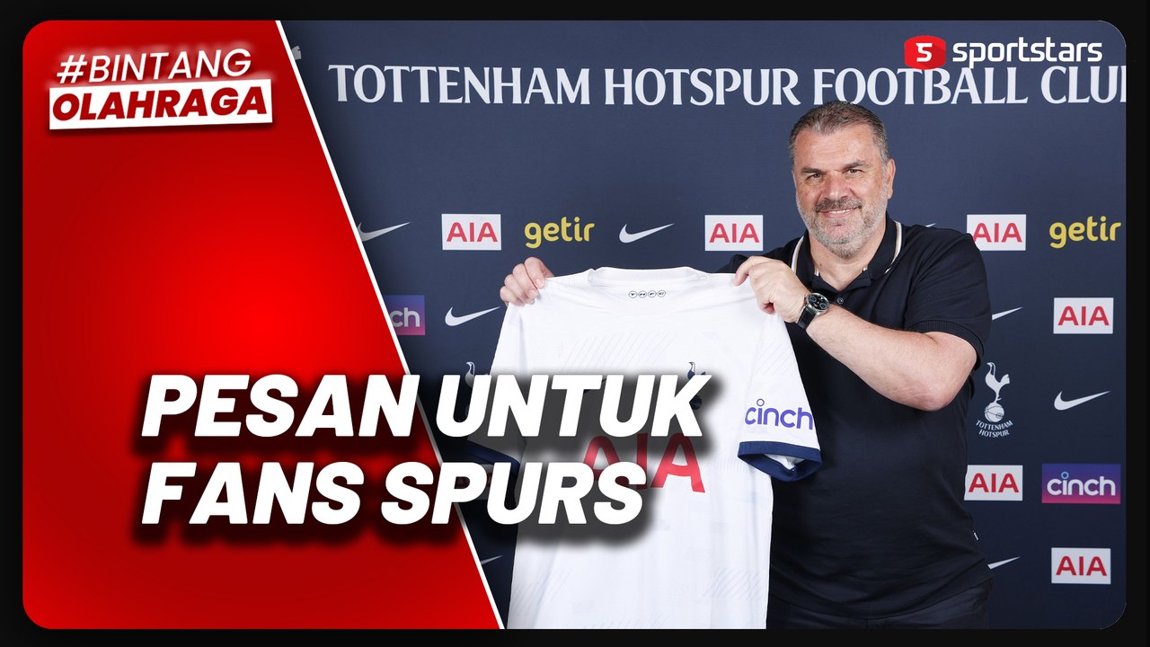 Resmi Jadi Pelatih Baru Tottenham Hotspur, Ange...