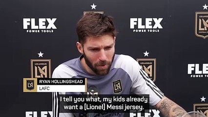 MLS star reveals son has already asked for signed Messi shirt