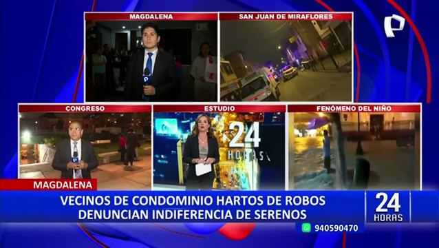 Magdalena: vecinos de condominio hartos de robos denuncian indiferencia de serenos