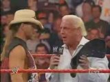 Ric Flair confronts Shawn Michaels - 3/25/08
