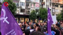 Eskişehir'de TİP'li kadınlara polis müdahalesi: 8 gözaltı!