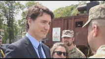Visita del primo ministro canadese Justin Trudeau a Kiev