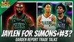 Celtics Trade Ideas: Jaylen Brown for Anfernee Simons and #3 Pick
