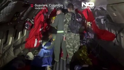 WATCH: Children found alive in the Amazon jungle 40 days after plane crash