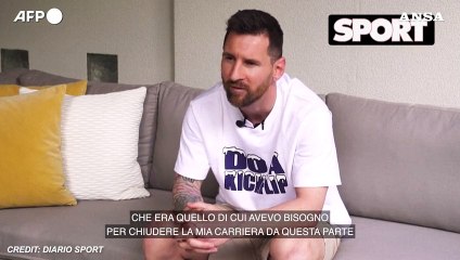 Messi: "Non torno al Barcellona, andro' a giocare a Miami"