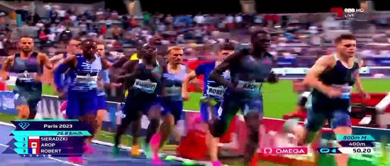 800m : Slimane Moula termine 3ème et Djamel Sedjati 4ème