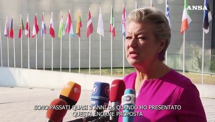 Affari interni Ue, Johansson: "Vicini all'accordo su migrazione e asilo"