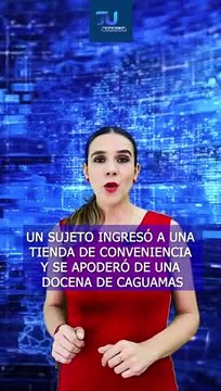 Detenido por robar una docena de caguamas en una tienda de conveniencia #TuNotiReel