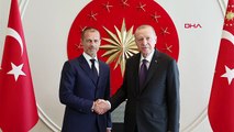 CUMHURBAŞKANI ERDOĞAN FIFA BAŞKANI INFANTİNO İLE GÖRÜŞTÜ