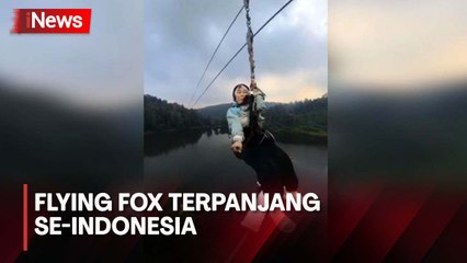 Menikmati Flying Fox Terpanjang se-Indonesia di Kawasan Wisata Situ Gunung