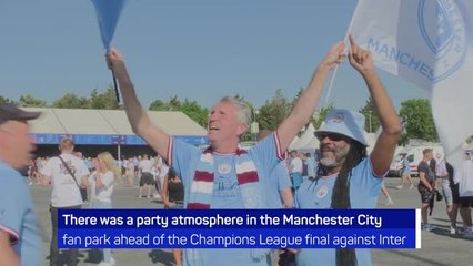 Champions League - City fans ready for final