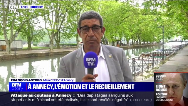 Annecy: un rassemblement se tiendra ce dimanche en hommage aux victimes, annonce François Astorg, maire EELV de la commune