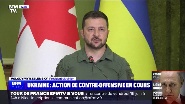 Volodymyr Zelensky: Il est important que la Russie ait toujours l'impression qu'il ne lui reste plus beaucoup de temps
