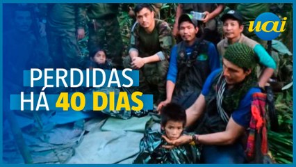 Crianças perdidas na Amazônia colombiana são encontradas vivas
