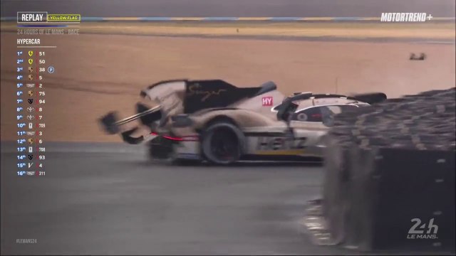 24H Of Mans 2023 Race Ye Crashes