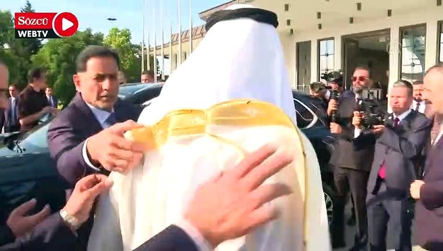 Cumhurbaşkanı Erdoğan, BAE Devlet Başkanı Muhammed bin Zayid Al Nahyan ile görüştü