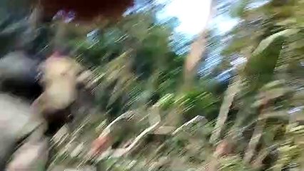 Helicóptero que atuava no resgate das crianças colombianas