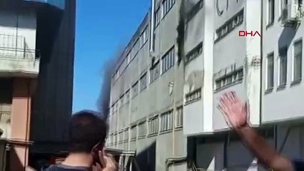 INCENDIE DANS LA ZONE INDUSTRIELLE ORGANISÉE DE BAŞAKŞEHİR İKİTELLİ -1