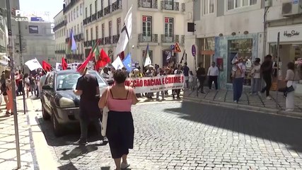 Centenas de pessoas protestaram contra o racismo e a xenofobia