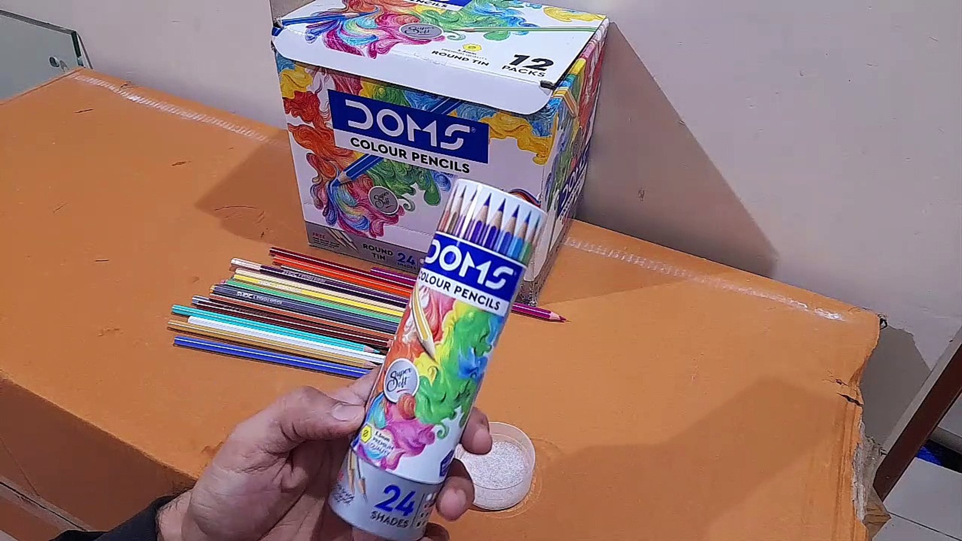 DOMS BRUSH PENS - 14 SHADES, UNBOXING + REVIEW