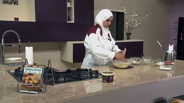 صابلي بمربى الفراولة - Sablés à confiture
