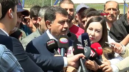 LE GOUVERNEUR D'ANKARA VASİP ŞAHİN A FAIT UNE DÉCLARATION SUR L'EXPLOSION À L'USINE MKE