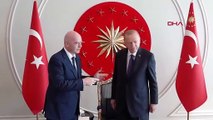 Le président du SPORT Erdogan a rencontré le président de la FIFA Infantino