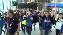 Afflux de supporters à la finale de la Ligue des champions de l'UEFA