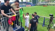 Ümit Davala et Nihat Kahveci ont joué avec les fans de la Fanzone de Socios.com