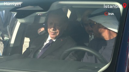 Cumhurbaşkanı Erdoğan BAE Devlet Başkanı ile görüştü