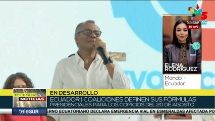 Ecuador: Finaliza proceso de postulación de partidos políticos de cara a elecciones generales