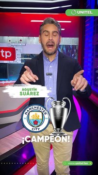 MANCHESTER CITY CAMPEÓN El equipo inglés se coronó campeón de la UEFA Champions League por primera vez en su historia tras vencer por 1-0 al Inter de Milán en la gran final de Estambul. El único gol del partido lo anotó el español Rodri Hernández