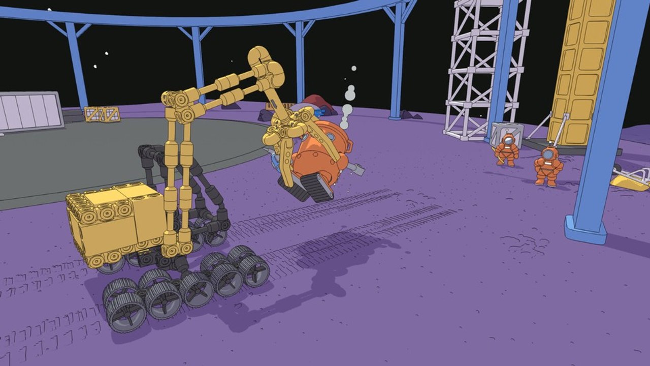 In Mars First Logistics genießt ihr auf dem roten Planeten völlige Baufreiheit